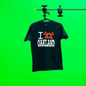 I Heart Oakland | Nuts and Bolts Band Tee